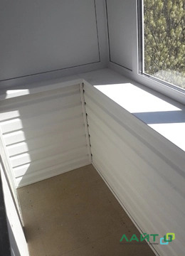 Остекление и внутренняя отделка сайдингом